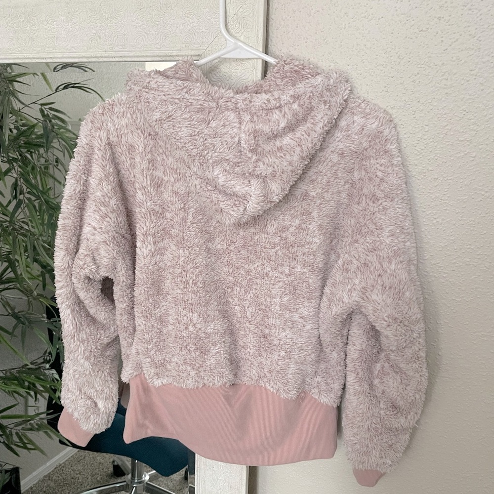 Women’s 100% polyester cozy pullover sweatshirt. - Picture 2 of 3